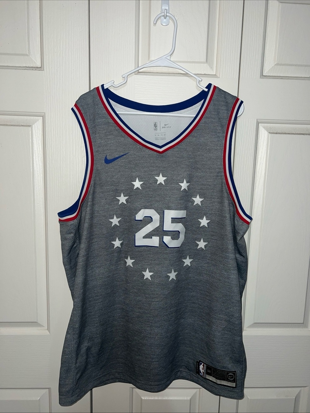 Nike Ben Simmons Philadelphia Sixers Jersey 56